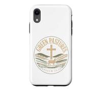 Green Pastures Psalm 23:2 Christian Faith Case for iPhone XR