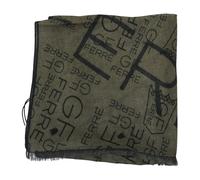 Green Patterned Logo Scarf - female - Gianfranco Ferré - Silk Scarves - Green - ONE SIZE - Accessories ONE SIZE
