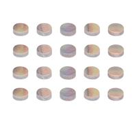 Green Paua Abalone Inlay Dots 6mm Guitar Ukulele Banjo Maker (Pack of 20)