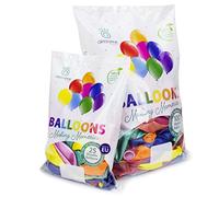 Green Paw Products - UK Party Balloons - Eco Friendly & Biodegradable - 100% Natural Latex - Colourful Rainbow Party Balloons for Birthdays, Weddings and Anniversaries