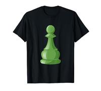 Green Pawn Chess Lovers Grandmaster Kids Boys Men Novelty T-Shirt