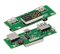 Green PCB Power Bank Board 5V 2.4A Fast Output(5V 2A 1A)