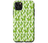 Green Peas Plants Leaves Plaid Vegetable Healthy Food Case for iPhone 11 Pro Max