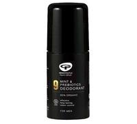 Green People For Men No. 9 Mint and Prebiotics Deodorant - Vegan, Organic & Cruelty Free, 75ml