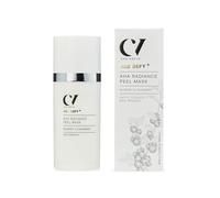 Green People, Age Defy+ AHA Radiance Peel Mask, 30ml, Promotes cell renewal and radiance for velvet-soft, glowing skin, Certified Organic Ingredients, Vegan & Cruelty-free, white