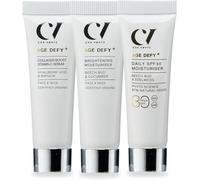 Green People Age Defy+ Timeless Glow Trio, AHA Radiance Mask