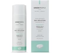 Green People Day Solution Cream SPF15 - Hydrate, Balance & Protect with Organic, Vegan Formula - 50ml