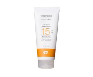 Green People Edelweiss Sun Cream with Tan Accelerator, 200ml