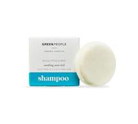 Green People Eucalyptus & Mint Shampoo Bar 50g | Natural & Organic Anti-Itch Solid Shampoo Bar | Soothe & Comfort An Itchy Scalp | Zero Waste, Great For Every Day Use & Travel | Cruelty Free & Vegan
