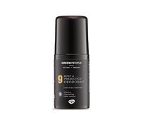 Green People For Men No. 9 Mint and Prebiotics Deodorant - Vegan, Organic & Cruelty Free, 75ml