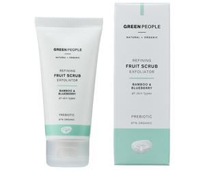 Green People Fruit Scrub Exfoliator - Bamboo & Blueberry - 50ml