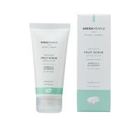 Green People Fruit Scrub Exfoliator for All Skin Types, 50ml