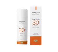 Green People Glow & Protect SPF30 - Non-Streaky, Natural Glow Self Tan - with Aloe Vera & Green Tea - Organic & Vegan - Gradual Tan, 150ml