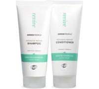 Green People Intensive Care Hair Shampoo & Conditioner Bundle, 2x200ml