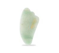 Green People Jade Gua Sha Massage Tool | Natural & Organic Facial Gua Sha | Gentle Face Massage Tool for Radiant, Revived Skin| Suitable for Sensitive