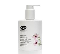 Green People Manuka & Lemon Tea Tree Hand Wash - Antibacterial Hand Wash - Paraben & SLS Free - Organic, Cruelty Free & Vegan, 300ml (Package may vary)