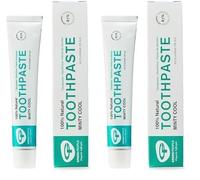 Green People Minty Cool Toothpaste 50ml | 100% Natural Mint Toothpaste for Adults | Fluoride & SLS Free | Organic & Natural | Soothes Sensitive Gums | Vegan & Cruelty Free