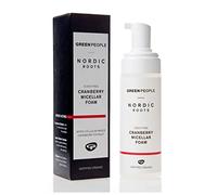 Green People Nordic Roots Cranberry Micellar Foam 150ml | Natural Micellar Foaming Face Wash | Pure, Unscented Make-Up Remover for All Skin Types| SLS Free, Ethyl Alcohol Free | Cruelty Free & Vegan