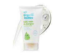 Green People Organic Babies Baby Wash & Shampoo, Fragrance Free, 150ml