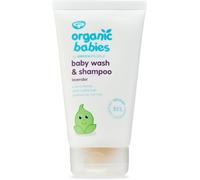 Green People Organic Babies Baby Wash & Shampoo, Lavender, 150ml