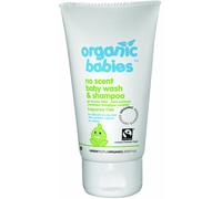 Green People Organic Babies Baby Wash & Shampoo - Scent Free 150ml (Pack of 6)