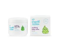 Green People Organic Babies Soothing Baby Salve 100ml | Natural & Organic Non-Aqueous Salve for Babies | Lavender Scented, Eczema-Friendly & Gentle on Sensitive Skin | Paraben Free, Cruelty Free