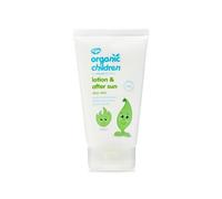 Green People Organic Children Aloe Vera Lotion & After Sun 150ml | Natural, Organic After Sun Lotion for Kids| Hydrating Children’s Body Moisturiser| Featuring Soothing Aloe Vera, Calendula & Myrrh