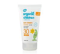 Green People Organic Children Scent Free Sun Cream SPF30 150ml | Natural,