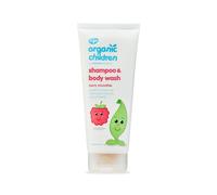 Green People Organic Children Shampoo & Body Wash - For Kids - Berry Smoothie Scent - Vegan, Organic & Cruelty Free, 200ml