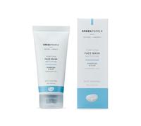 Green People Purifying Face Mask 50ml Natural & Organic Clay & Charcoal Face Mask Anti-Blemish Facial Mask for Combination & Spot Prone Skin SLS Free & Ethyl Alcohol Free Cruelty Free & Vegan, Black