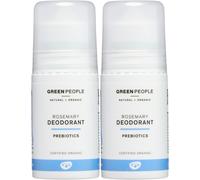 Green People Rosemary & Prebiotics Deodorant 75ml X 2