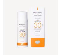 Green People Scent Free Facial Sun Cream High SPF 30 for Sensitive Skin 50ml