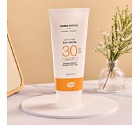 Green People Scent-Free Sun Cream High SPF30 200ml for Sensitive Skin