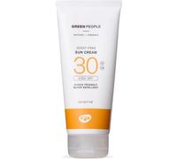 Green People Scent Free Sun Cream SPF30 - Travel Size Sunscreen - for Sensitive