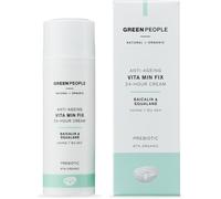 Green People Vita Min Fix Moisturiser - 24-Hour Cream - With Squalane (Derived from Olives) for Normal & Dry Skin - Paraben & Alcohol Free - Cruelty