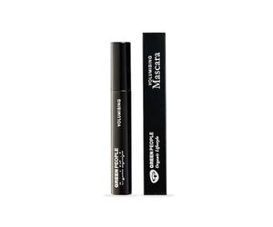 Green People Volumising Mascara - Natural Mascara for Sensitive Eyes - Long Lasting Colour - Pregnancy Safe, Gluten Free, Cruelty Free - Brown, 7ml