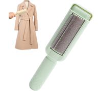 (Green) Pet Hair Removal Roller | Reusable Manual Pet Hair Lint Roller - Compact Versatile Cleaning Tool for Clothes Sweaters Knitwear Blankets Sheets