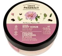 Green Pharmacy 98% Natural Sugar Body Scrub Damask Rose & Shea Butter Vegan