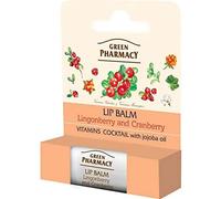 Green Pharmacy Vitamin Cocktail Lingonberry&cranberry Spf10 Lip Balm