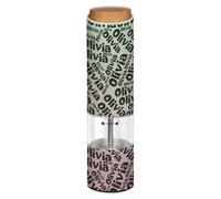 Green Pink Custom Electric Salt and Pepper Grinder