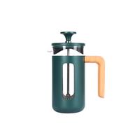 La Cafetière Pisa Stainless Steel Cafetiere 3 Cup French Press, Green, Gift Boxed