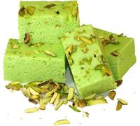 Green Pista Barfi 500g Indian Traditional Sweet Best Gift For All Occasions Raksha Bandhan,Marriage, Diwali, Holi, Ganesh Chaturthi Festival Treat For Family & Friends