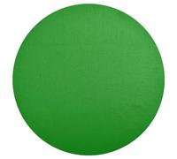 Green Placemat Washable Round Table Mats Indoor/Outdoor Vinyl Place Mats for Dining Table