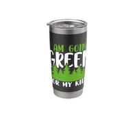 Green Planet I Am Going Green for My Kids Environment Stainless Steel Insulated Tumbler