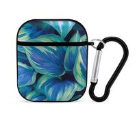 Green Planet Plants Funny Headphone Cases Compatible with AirPods 1&2 Hard PC Protective Cover with Keychain