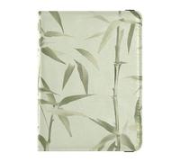 Green Plant Leather Passport Holder Covers Case Passport Wallet Passport Holder Case Ultra Slim, Green plant, One Size