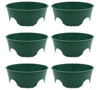 Green Plant Protection Shield Set Plastic Pest Barrier for Water | Roots Stay Stable Moisture Retentive for shields Guard Soil Structure Easy Installation Suitable For Gardens