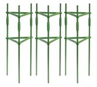 Green Plant Support Bracket 80cm Steel Pipe For Tomato(3 kits)