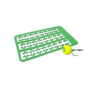 Green Plastic Bait Stops for Carp Fishing Hair Rigs | Plastic V-shape Design, Secures Bait Firmly, Prevents Falling Off, Ideal For Carp Fishing, 10/20pcs Pack