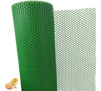 Green Plastic Chicken Wire Mesh Garden Fence Poultry Netting Barrier(W 100cm/39.4in,L 50m/164ft)